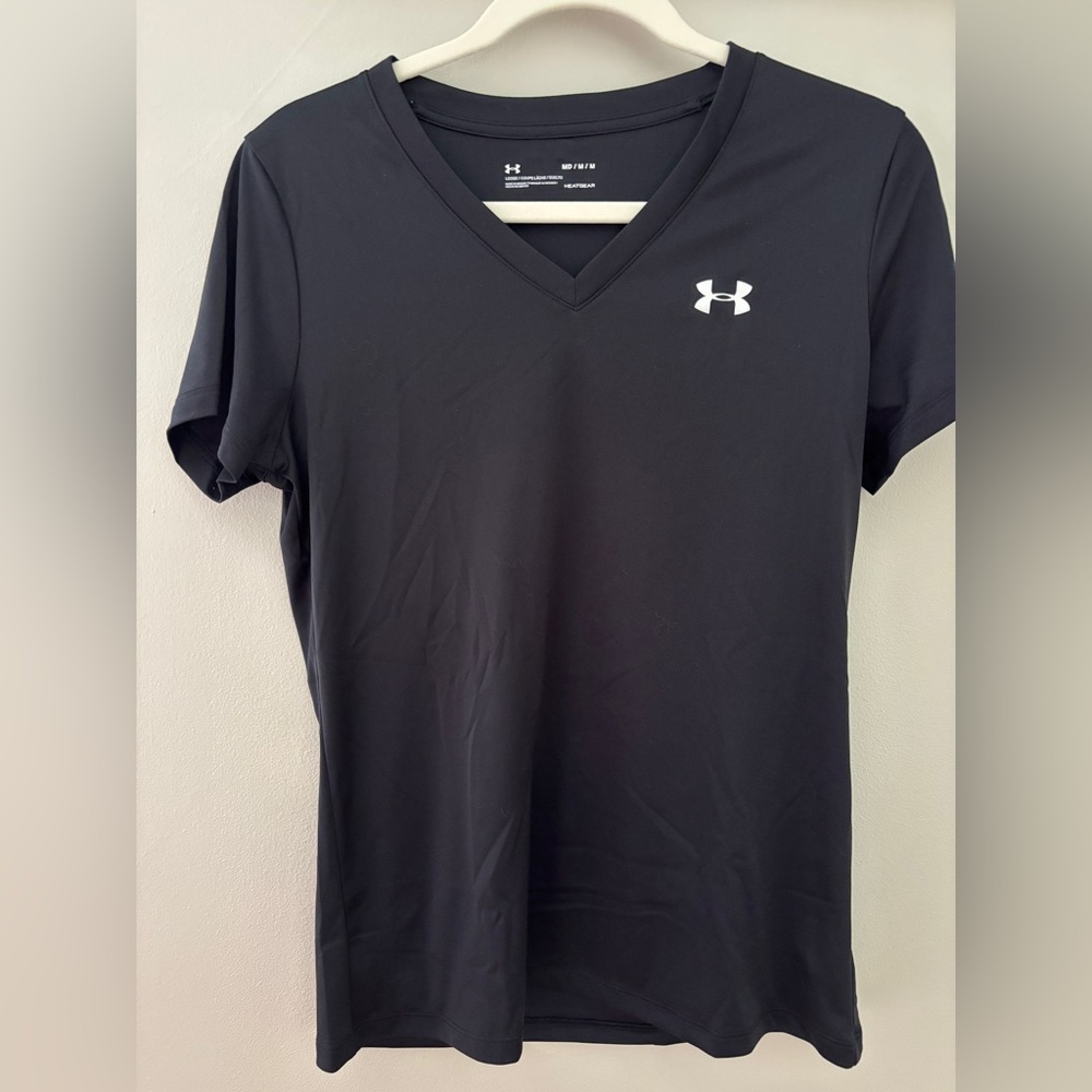Under Armour Black Fitted Short Sleeve T-Shirt